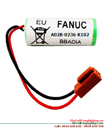GE Fanuc A02B-0236-K102 _Pin nuôi nguồn GE Fanuc A02B-0236-K102 lithium 3.0v 2500mAh (Xuất xứ Nhật)